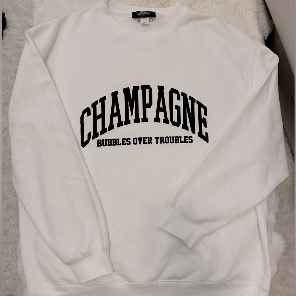 LULU SIMON CHAMPAGNE sweatshirt
